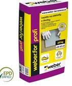 WEBER weberfor profi - low dust - standardní tmel C1T 25kg